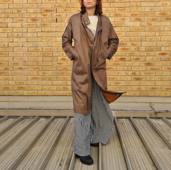 80s VINTAGE TRENCH COATSize 8-16 - Picture 16 of 16